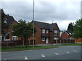 New houses on Derby Road, Barrow's Green in WA8 3RG