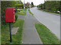 Postbox along Stowe Road in Langtoft in PE6 9LX