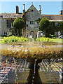 Waterston: fountain in the manor house garden in DT2 7SR