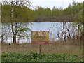 Flooded gravel pit at Langtoft Fen in PE6 9QA