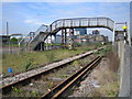 North Woolwich: Factory Road footbridge in SE18 5SS