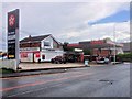 Costcutter and Texaco Filling Station on Moor Road, Chorley in PR7 2JT