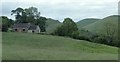 Field and barn with views to hills the far side of the Manifold valley in ST13 7ST