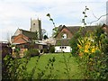 View of Belaugh Church from Top Road in NR12 8UY