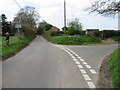 Junction of The Street with Top Road, Belaugh in NR12 8SF