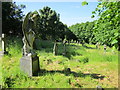 The Churchyard of St Deiniol's Church, Hawarden in CH5 3HJ