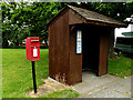 Bus Shelter & Tye Green Postbox in Alpheton
