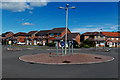 Terry's Way roundabout, Bryncae in CF72 9WA