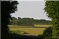 View eastwards along a farm track from Wispington in LN9 5RN