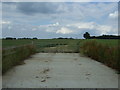 Field entrance off Clawson Lane in LE14 4SR