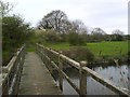 Footbridge over the Avon in SP6 2HA