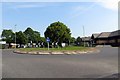 Roundabout on Langford Lane in OX5 1RF