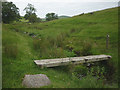 Footbridge over minor beck, Selside in LA8 9LA