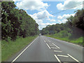 A287 north of Downsland Copse in GU10 5RL