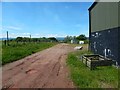 Passing farm buildings in G84 7JZ