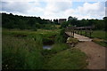 Footbridge over River Bollin in SK10 2UW