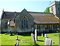 North side of  St James the Great church in Saul in GL2 7LW