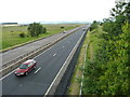 M90 from bridge near Gairney Bank in KY13 9JX