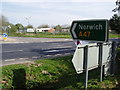 Norwich this way! in PE37 7QD