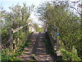 Footbridge on the Railway Walk in EH34 5AJ
