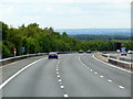 The M20 towards the M25 and London in TN15 6AU