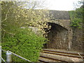 Road Bridge over railway, Goetre in NP4 0BD