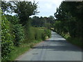 Uphill on Hollington Road in ST10 4SB