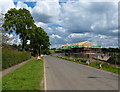 House construction along London Road in Markfield