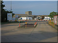 Entrance to Marley Eternit factory site in SG8 6NQ