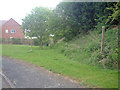 Start of north footpath out of Edingale in B79 9GF