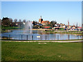 Maldon and Church from the promenade walk in CM9 5FW