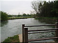 River Windrush from bridge near Minster Lovell Hall in OX29 0RN