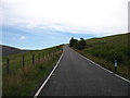 The mountain road from Machynlleth to Llanidloes in SY20 8SG