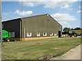 Modern hangar at Ben Burgess tractor dealership in PE32 2LE