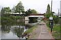 A4020 Bridge, Paddington Arm, Grand Union Canal in UB4 0JT
