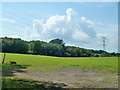 Field with power line in TN34 2RX
