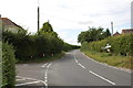 Road junction, Horton in BH21 7JB