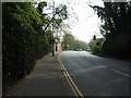 The Rock Cutting,Tettenhall, looking towards Newbridge in WV6 8SF