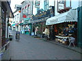 Village Inn and shops in Lynmouth in EX35 6EQ