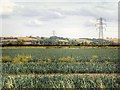 Pylons Across the Onion Field South of Green Lane in NG32 2HU
