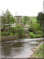 River and Church at Grinton in DL11 6HN