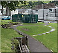 Electricity substation in The Strand Blaengarw in CF32 8AU