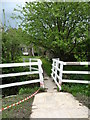 Footbridge over Grinton Gill in DL11 6HN