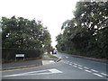 Franklands Drive at the junction of Row Town in KT16 0HX