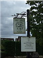 Sign for the Lion Pub, Ramsey St Mary's in PE26 2TZ