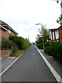 Looking northwards on Oakwood Drive in Alton Amery Ward