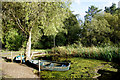 Boats at King's Myre, Taymount Wood, near Stanley in PH1 4PL