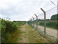 Winfrith RSRL, security fence in DT2 8ZB