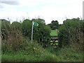 Footpath to Blatherwycke in PE8 6XY
