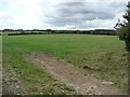 Grassy field north of Filkins Farm in Filkins and Broughton Poggs